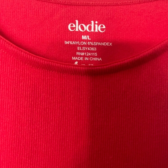 Elodie Red/orange One Piece NWT - Picture 3 of 3